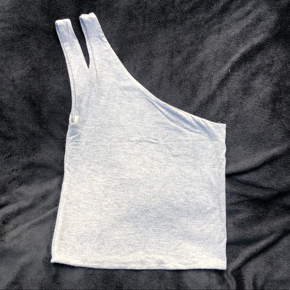Asymmetrical tank top